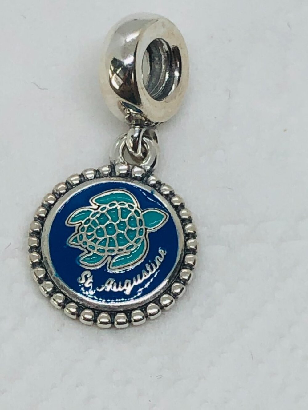 ✨ ✨ Pandora St. Augustine Sea Turtle Exclusive Dangle charm S925 Silver with box